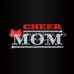 Cheer Mom Rhinestone Iron On Heat Transfer